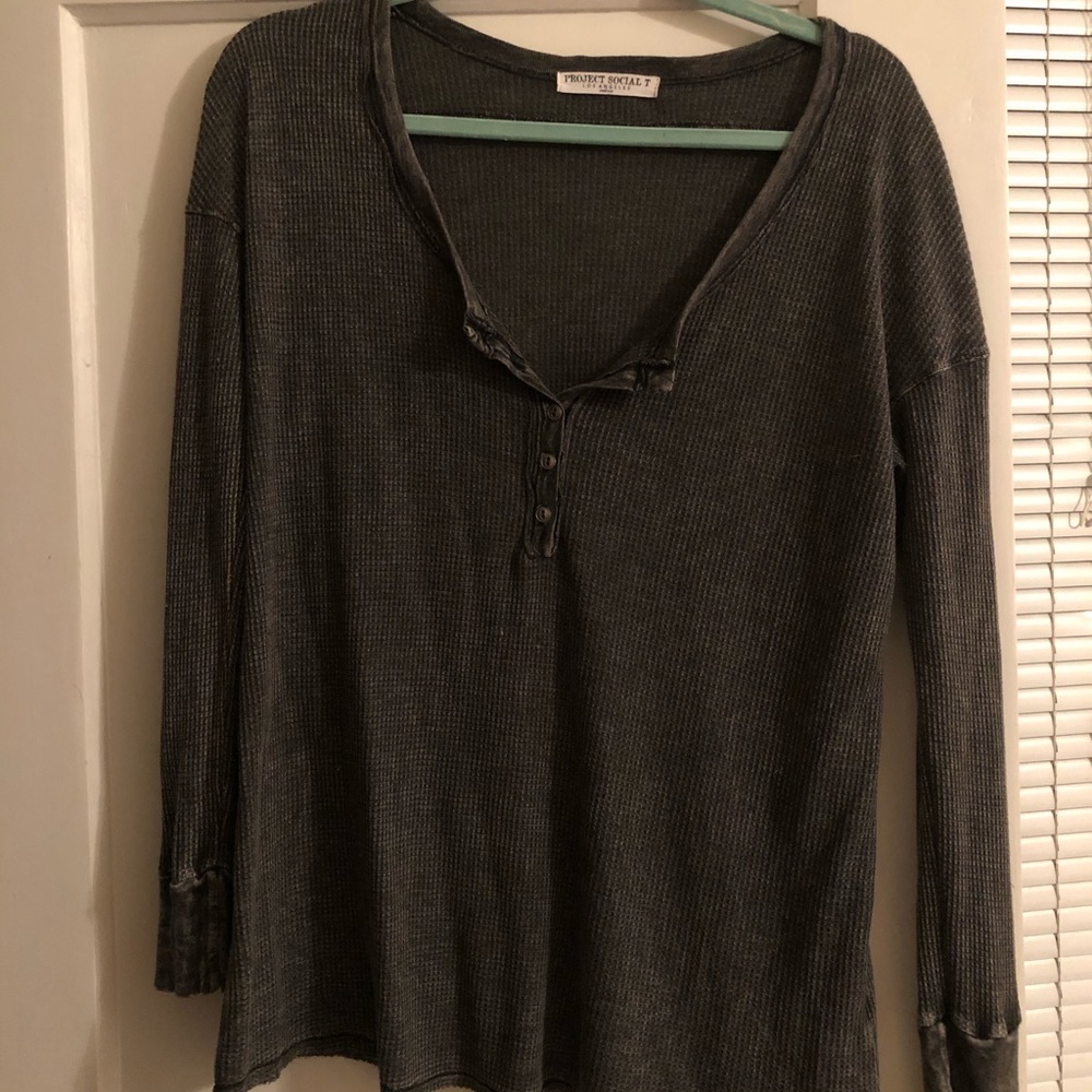 Z Supply Grey Henley